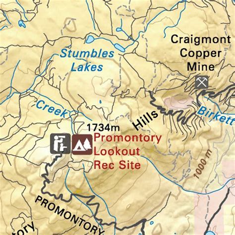 TOBC14 Merritt - Thompson Okanagan BC Topo Map by Backroad Mapbooks ...