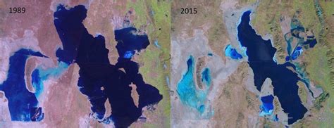 Dust Blowing Off The Shrinking Great Salt Lake Is Eroding Wasatch