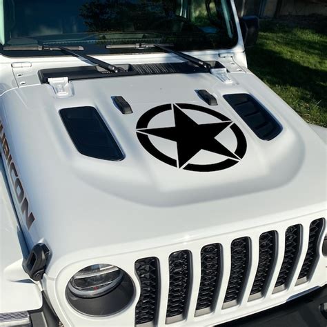 Military Jeep Gladiator Decal Etsy