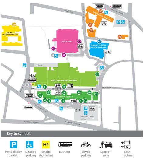 Trafford General Hospital Map Entrance 9