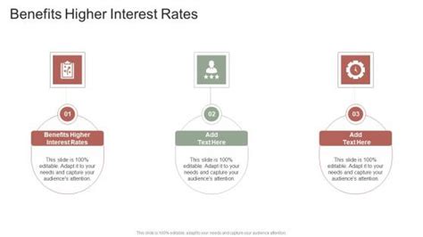 Benefits Higher Interest Rates Powerpoint Presentation And Slides Slideteam