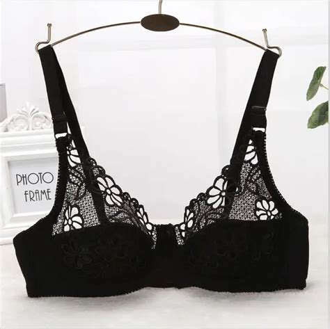 Sdrawing Sexy Lady Women Underwire Padded Up Embroidery Lace Bra 34 44b C Brassiere Bra Push Up