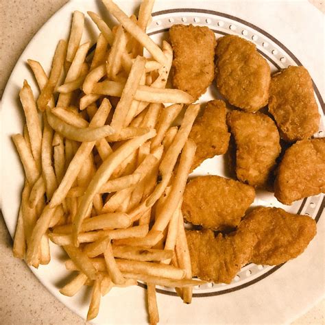 Nuggets and Fries – Just Dad’s Dinner