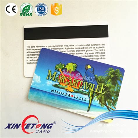 CR80 PVC ID card with magnetic strip and signature