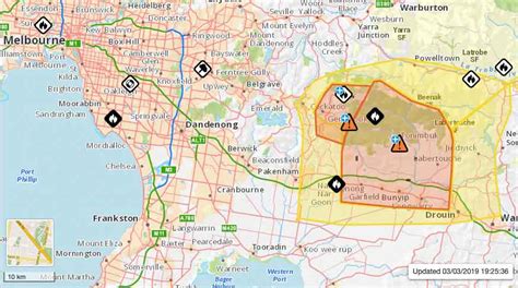 Perth Bushfire Map