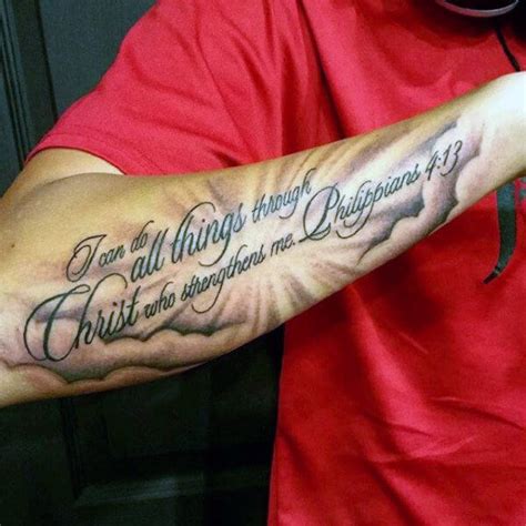 20+ Bible Scripture Tattoos On Arm for Men