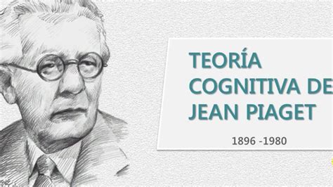 Teoría De La Psicología Cognitiva De Jean Piaget