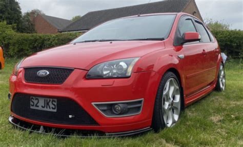 Ford Focus Mk2 St Pre Facelift Front Bumper Splitter 225 Low Lo Line Aero Blade Ebay