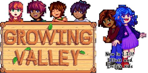 Growing Valley Child Npcs At Stardew Valley Nexus Mods And Community