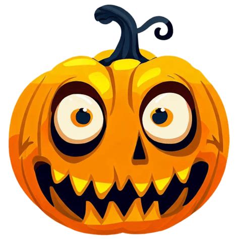 Freaky Pumpkin Icon Halloween Emotions Iconpack Icon Archive