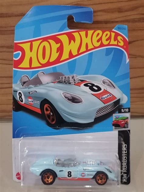 Hot Wheels 2023 HW Roadsters Glory Chaser Gulf Racing Blue Hobbies