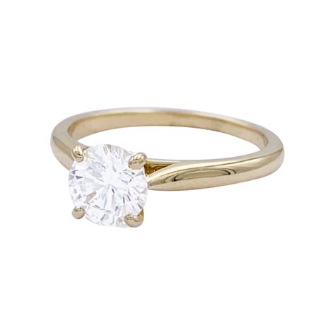 Solitaire Cartier Or Jaune Diamant