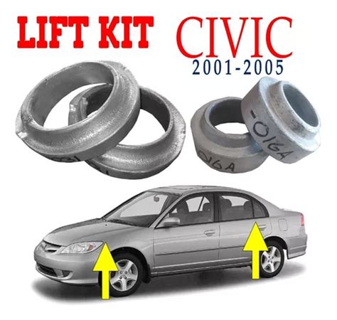 Lift Kit Altura De Suspensión Honda Civic 2001 Al 2005