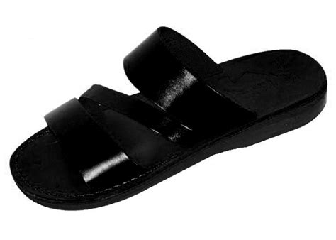 Buy Three Strap Slip On Handmade Leather Biblical Sandals Caleb