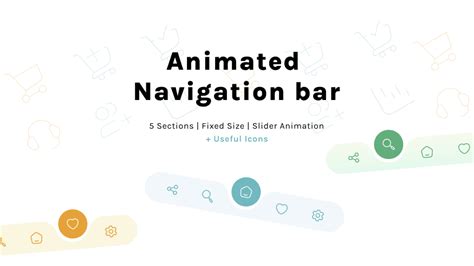 Animated Navigation Bar Figma