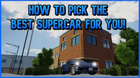 How To Find The Best Supercar In Greenville Roblox Youtube