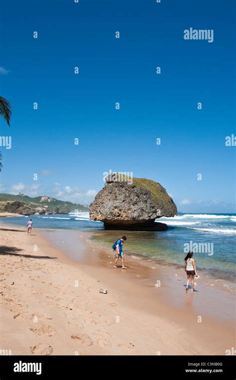 Bathsheba Beach Barbados, Caribbean Stock Photo - Alamy