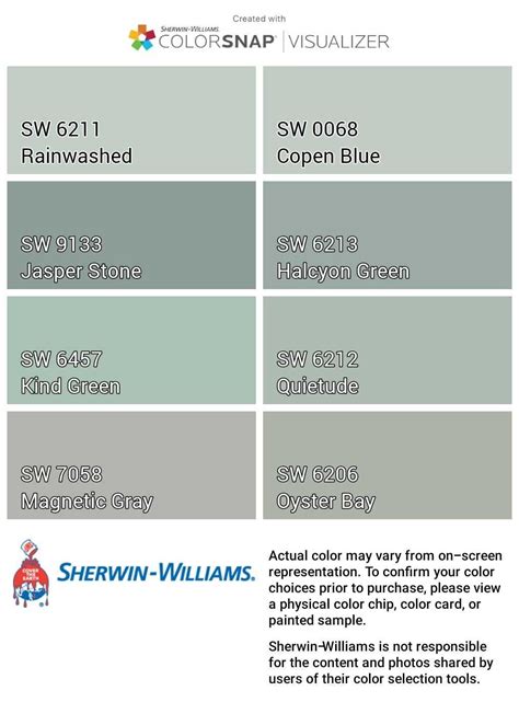 Halcyon Green Sw By Sherwin Williams Artofit