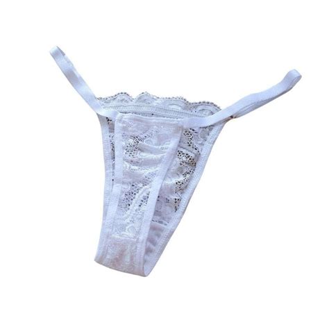 Conjunto Lyza Calcinha Fio Dental e Sutiã de Renda Sem Bojo Lory Conjunto de Lingerie