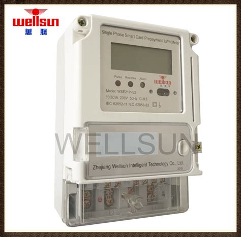 Single Phase Prepayment Electricity Meters China Kwh Meter And Prepaid Electricity Meter