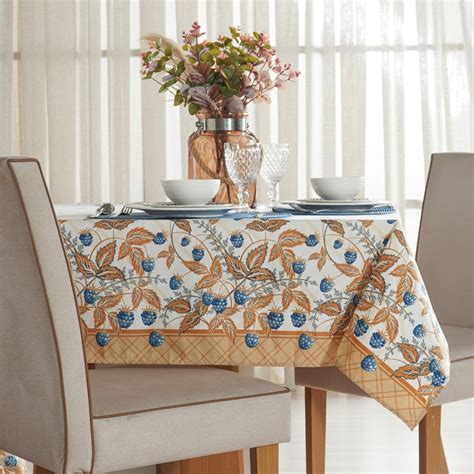 Toalha De Mesa 6 Lugares Impermeável - Toalha de Mesa Impermeável Facile Retangular 6 Lugares | Shopee Brasil