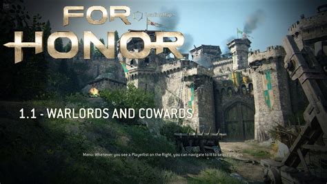 For Honor Story Mode Warlords And Cowards Youtube