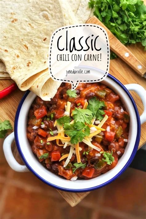 Best Chili Con Carne Recipe Ever | June d'Arville