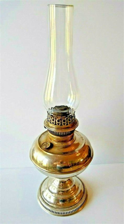 Rayo Center Draft Kerosene Oil Lamp With Chimney Vintage 3936487304