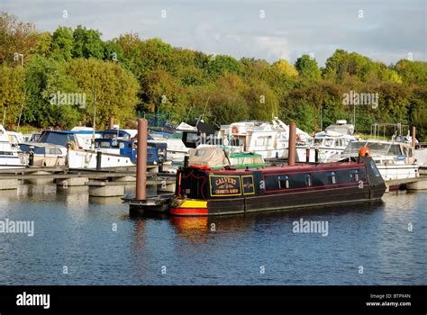 newark marina england uk Stock Photo - Alamy