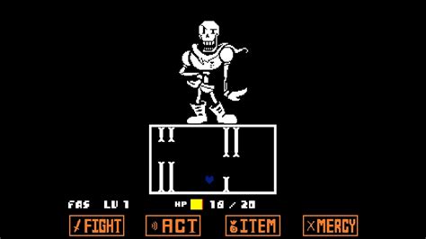 Undertale Papyrus Boss Fight Youtube