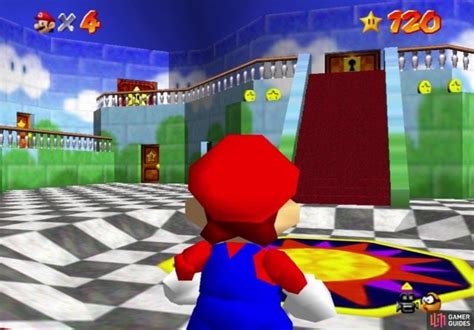 Layout Of Peachs Castle Introduction Super Mario 64 Super Mario