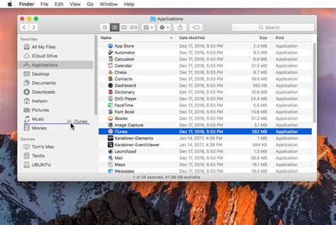 Using The Finder On Your Mac