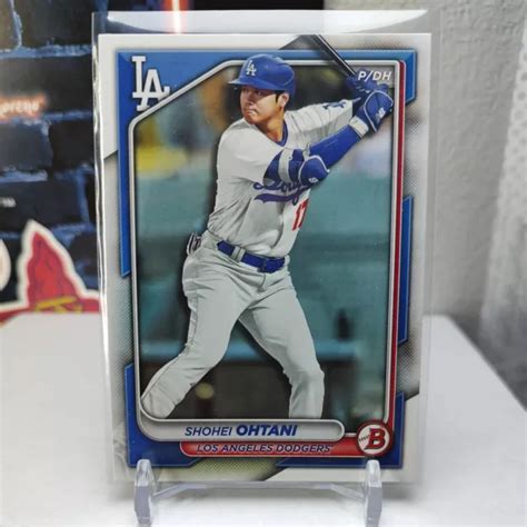 Topps Bowman Shohei Ohtani Base Los Angeles Dodgers Eur