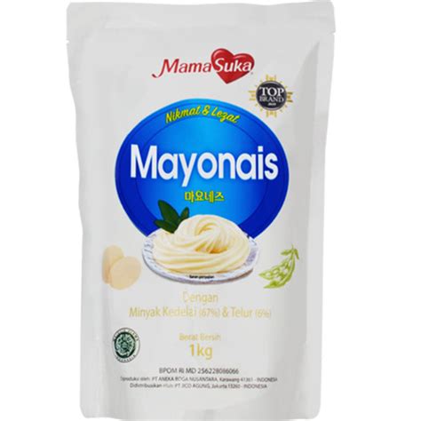 Jual MAMASUKA MAYONNAISE SAUCE 1 KG SAUS MAYONES MAMASUKA HALAL