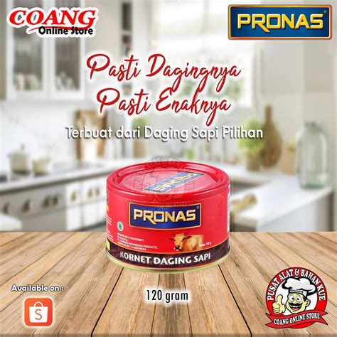 Jual Pronas Corned Beef Gr Kornet Daging Kaleng Shopee Indonesia