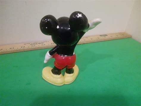 Vintage Walt Disney Productions Mickey Mouse Ceramic Figurine Made In