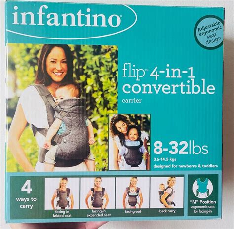 Infantino Flip 4-in-1 Convertible, Babies & Kids, Going Out, Carriers ...