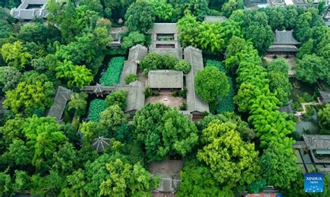 Aerial View Of Meishan Sw Chinas Sichuan Global Times