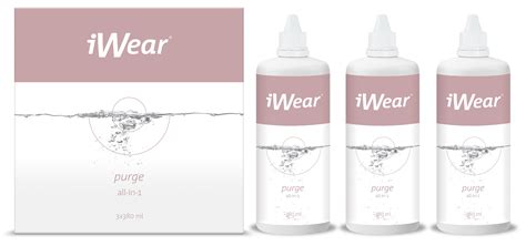 All in one Lösung iWear purge 3x380ml 8023384120326 Apollo Online