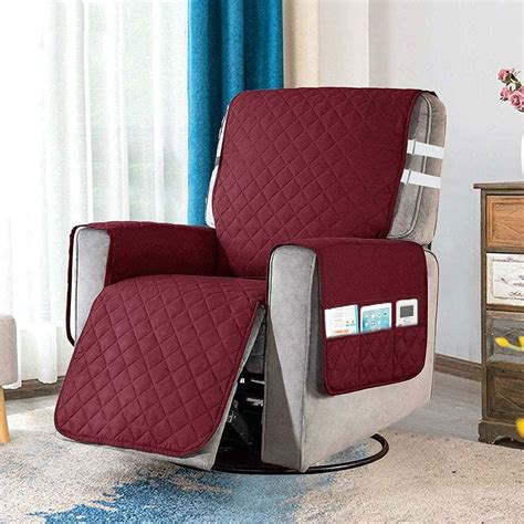 Miuline Housse Fauteuil Relax Matelass Anti D Rapant Couvre Fauteuil