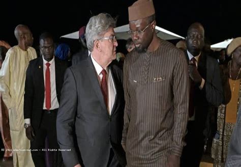 Sénégal Mélenchon En Visite à Dakar Remercié Par Sonko De « Son