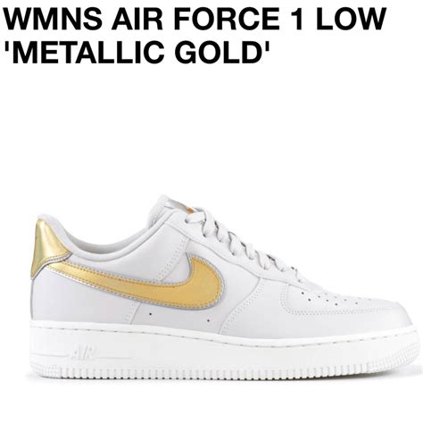 Women’s Air Force 1 Low “Metallic Gold” - Gem