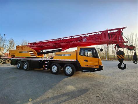 Sany Brand Of 80ton Truck Crane Pickup Truck Mounted Loader Crane With