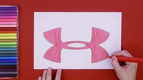 How To Draw Under Armour Logo YouTube