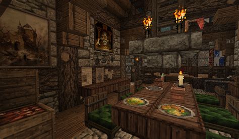 Medieval Minecraft Interior By Nosh0r On Deviantart