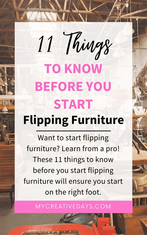 11 Things To Know Before You Start Flipping Furniture My Creative Days