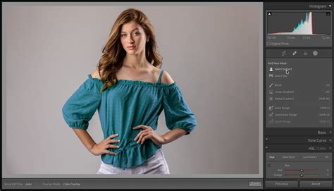 Three Click Portrait Background Color Change In Lightroom Lightroom