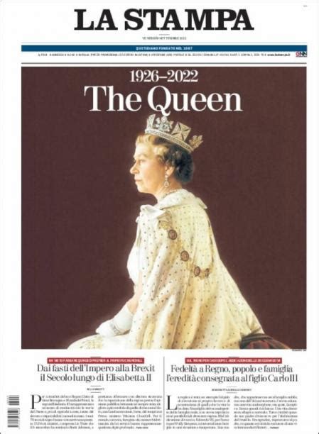 La Prensa Brit Nica E Internacional Llora A La Reina De Los Dos Siglos