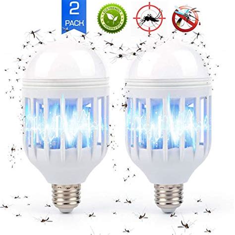 Pumpicoo Bug Zapper Led Light Bulb In Pest Repellent Mosquito Fly