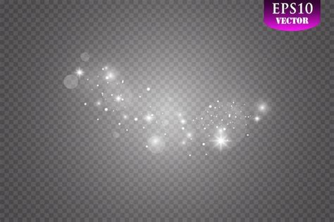 Premium Vector Light With Starry Sparklemagic Effect Light Effects